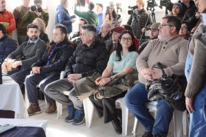 Claudio Vidal inauguró nuevas obras y anunció la construcción de cabañas para impulsar el Master Plan Cabo Vírgenes