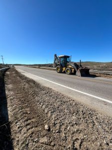 Realizaron distintas acciones en rutas viales de la Provincia para garantizar la transitabilidad