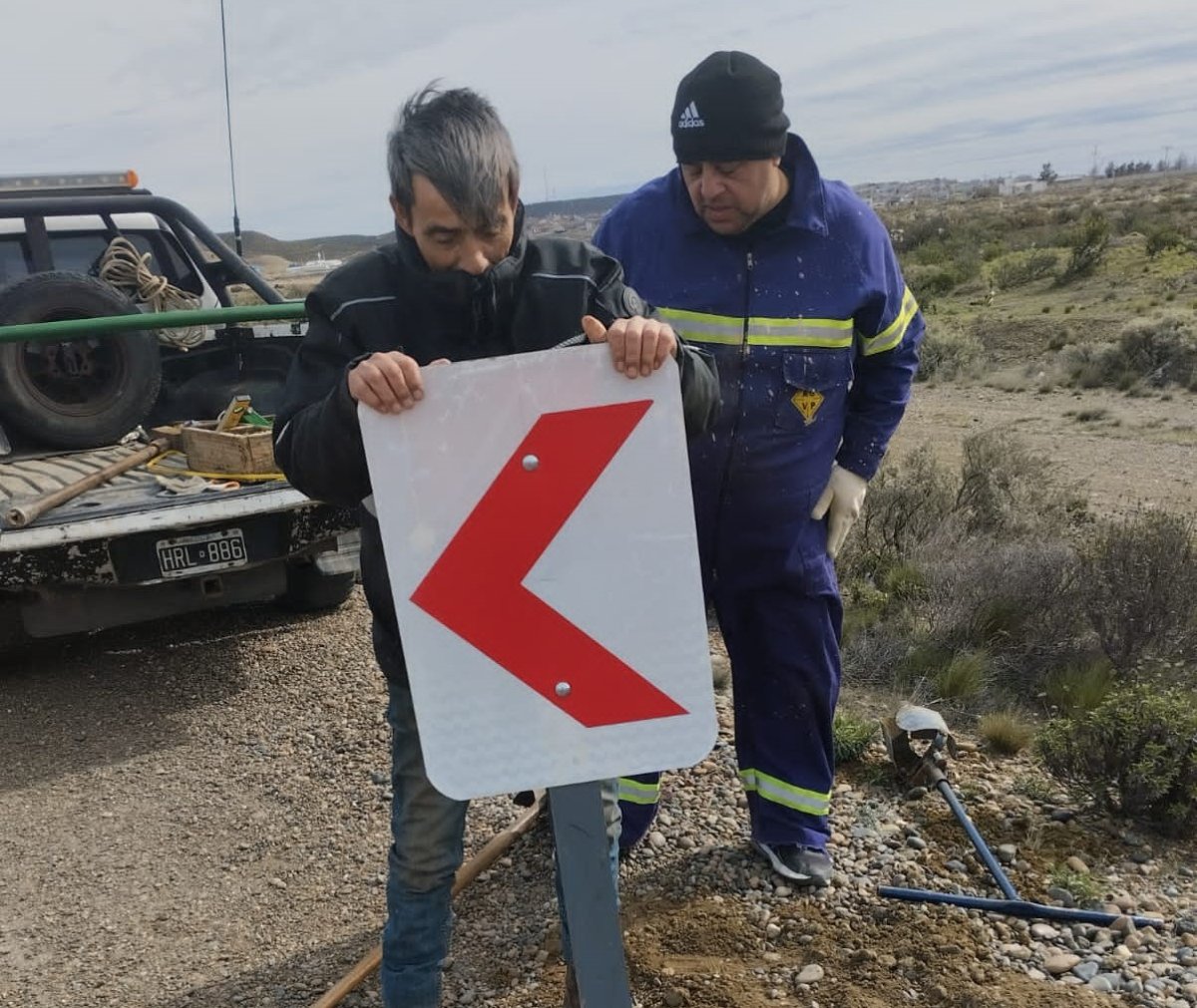 Realizaron distintas acciones en rutas viales de la Provincia para garantizar la transitabilidad