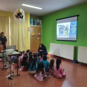 El Museo Minnicelli llevó adelante una jornada pedagógica al Jardín N° 15