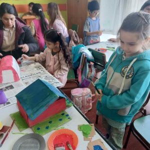 El Museo Minnicelli llevó adelante una jornada pedagógica al Jardín N° 15