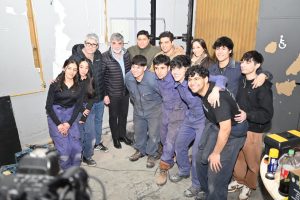 Vidal recorrió obras estratégicas en Puerto San Julián: educación, servicios y producción