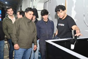 Vidal recorrió obras estratégicas en Puerto San Julián: educación, servicios y producción