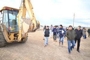 Vidal recorrió obras estratégicas en Puerto San Julián: educación, servicios y producción
