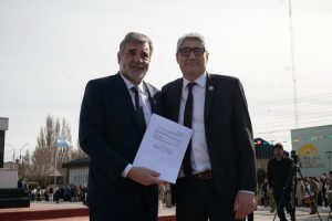 Gardonio: “Se están haciendo obras importantísimas con el financiamiento del Gobierno de la Provincia de Santa Cruz”