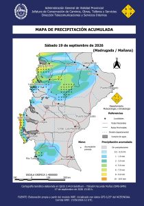 Conocé detalles de cómo estará el tiempo en los próximos días en Santa Cruz