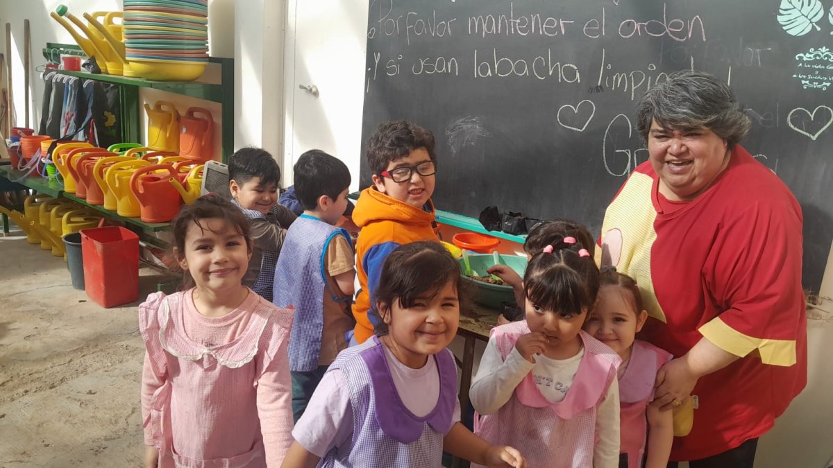 Impulsan un proyecto de huerta escolar para promover el aprendizaje sustentable desde la primera infancia