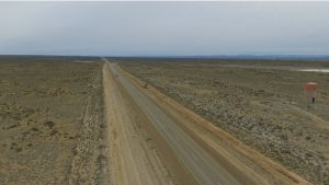 Vialidad realiza trabajos de conservación sobre la Ruta Provincial N° 43