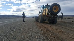 La provincia realiza tareas de mantenimiento y limpieza en rutas