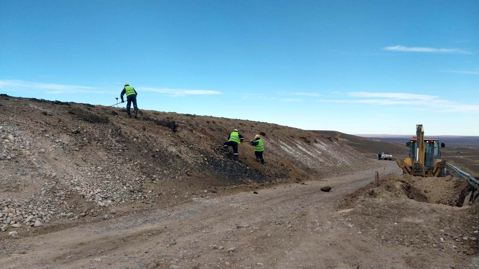 Provincia intervino ante un incidente ambiental menor en el yacimiento El Escorial