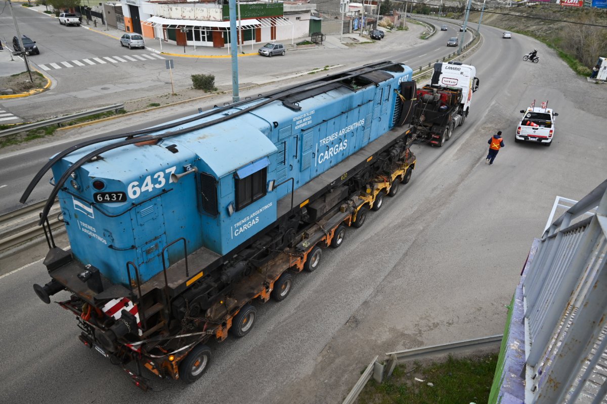 Avanza el proyecto de reactivación ferroviaria con la inminente llegada de la locomotora