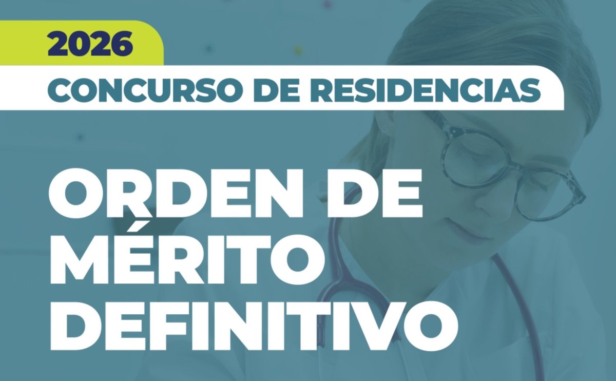 Se encuentran disponibles los órdenes de mérito definitivo del Concurso Provincial de Residencias 2026