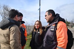 Ricci: “La llegada de esta locomotora es un hito en el proyecto de recuperación ferroviaria de Santa Cruz”