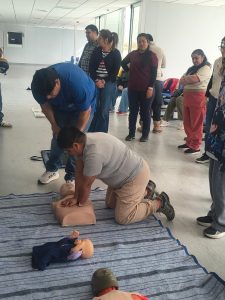 El Gobierno de Santa Cruz capacitó a cientos de vecinos en RCP y Primeros Auxilios