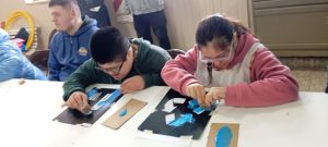 Estudiantes rurales participaron de una jornada recreativa e inclusiva en Tellier