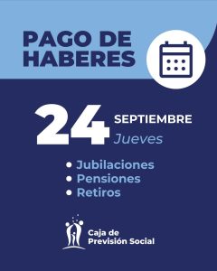 La CPS informó cuándo cobrarán los jubilados, pensionados y retirados y detalló los aumentos de septiembre