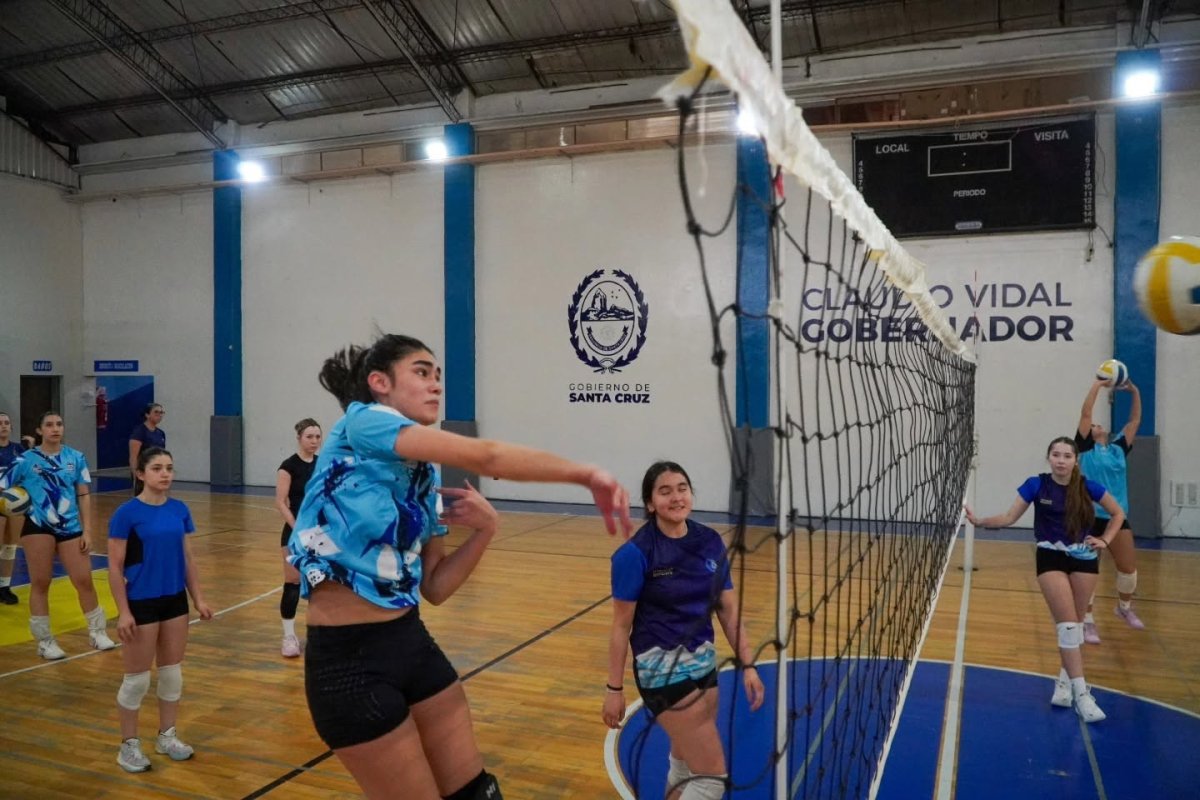 El vóley femenino santacruceño ya concentra con la mirada puesta en la Araucanía 2026