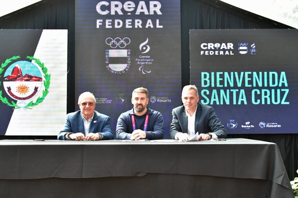 Santa Cruz se suma al CReAR Federal para fortalecer el camino hacia el alto rendimiento