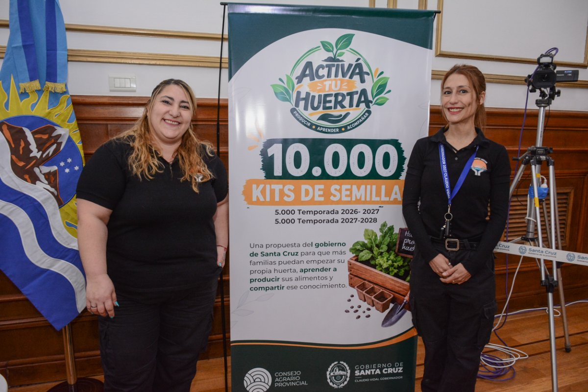 El Gobierno refuerza la producción familiar con 10.000 kits de semillas y nuevas experiencias de hidroponía