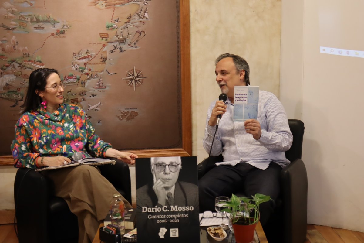 Darío Mosso entre cuentos, memoria y Santa Cruz