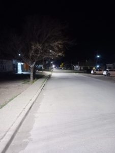 Servicios Públicos avanza con obras de alumbrado público 