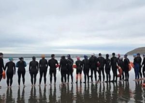 Exitosa jornada interinstitucional de salvamento acuático en Rada Tilly