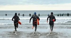 Exitosa jornada interinstitucional de salvamento acuático en Rada Tilly