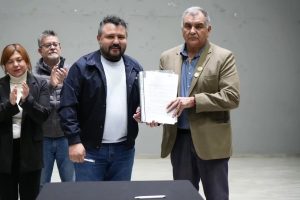 Firmaron un convenio para prácticas profesionalizantes de estudiantes técnicos