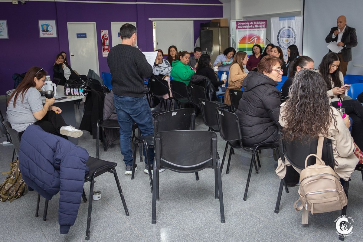 Consumo problemático: capacitan en inclusión social y derechos humanos en Puerto San Julián