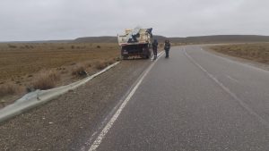 Se desplegaron tareas de mantenimiento en la Ruta Provincial N°5