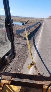 Se desplegaron tareas de mantenimiento en la Ruta Provincial N°5