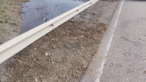 Se desplegaron tareas de mantenimiento en la Ruta Provincial N°5