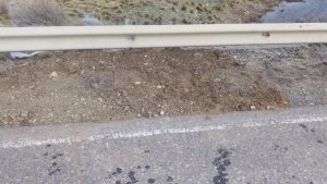Se desplegaron tareas de mantenimiento en la Ruta Provincial N°5