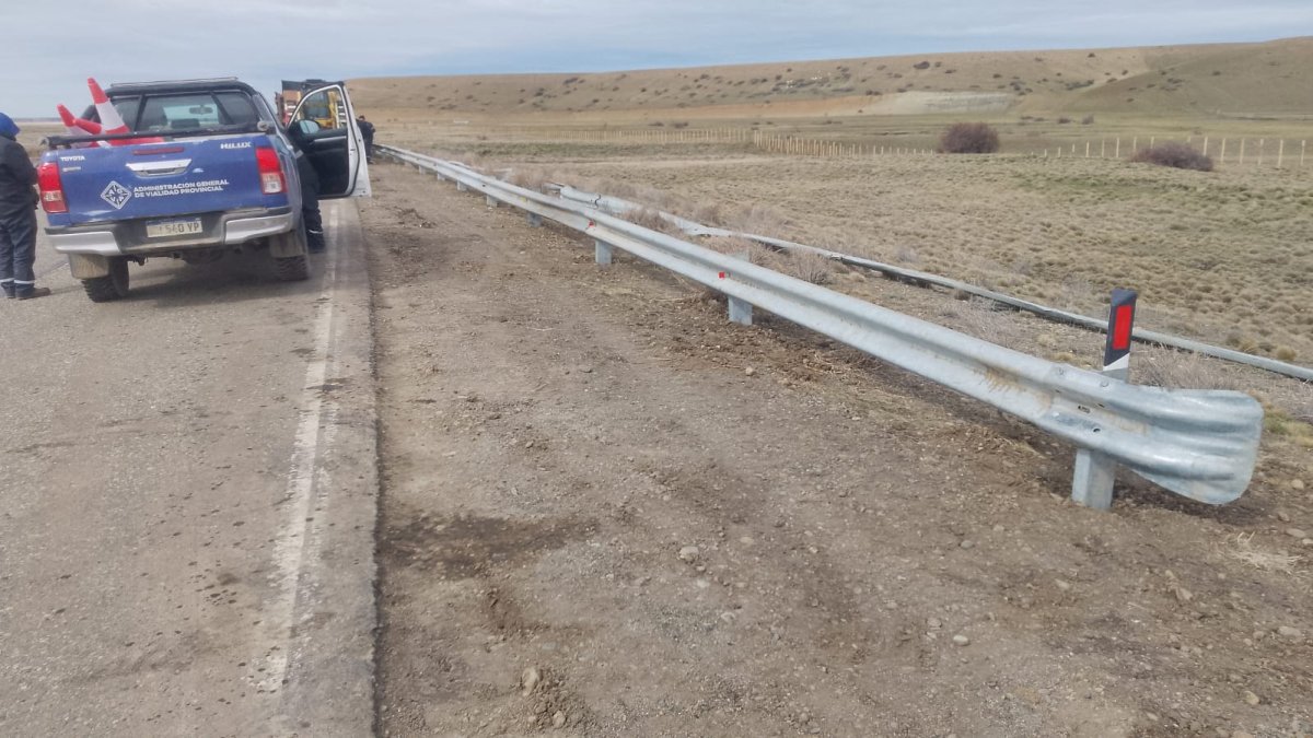 Se desplegaron tareas de mantenimiento en la Ruta Provincial N°5