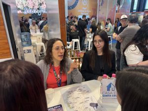 Desde la Casa de Santa Cruz acompañaron la participación de Santa Cruz en la FIT