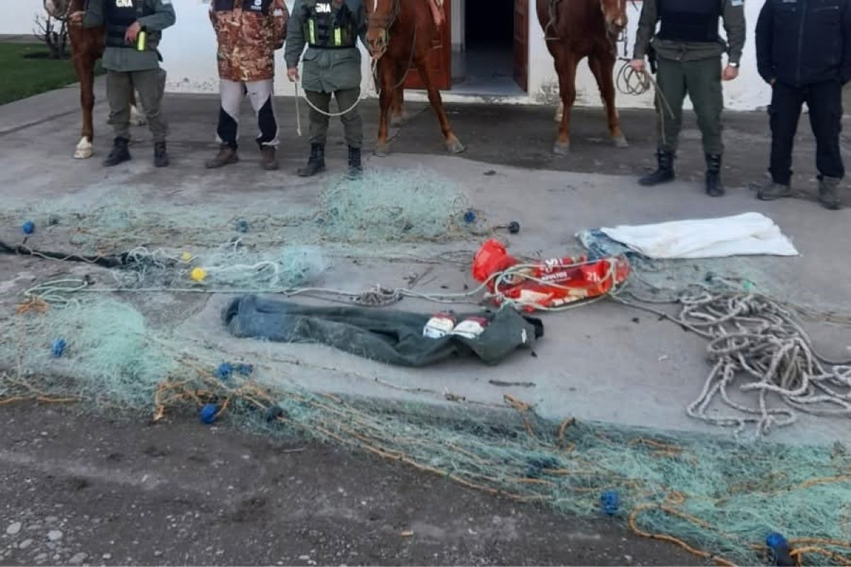 Pesca y Gendarmería secuestraron redes en el Río Jeinimeni