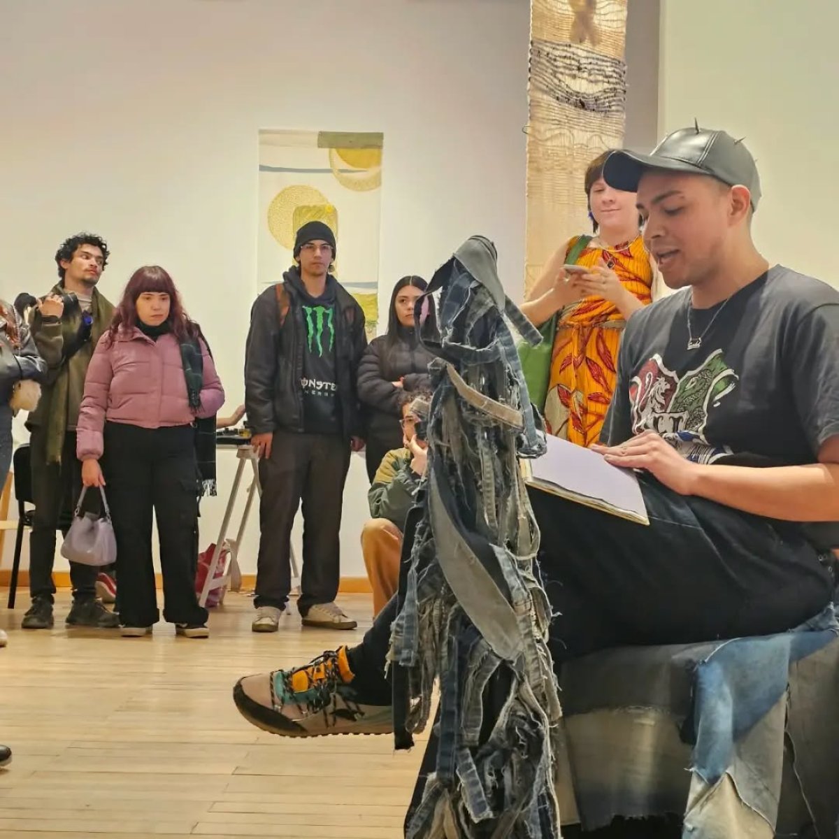 El Museo Minnicelli celebró el fin del Laboratorio Textil con un gran Happening
