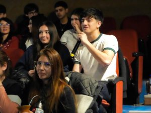 Caleta Olivia: estudiantes participaron de la Primera Jornada para la Construcción de una Convivencia Democrática