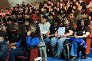 Caleta Olivia: estudiantes participaron de la Primera Jornada para la Construcción de una Convivencia Democrática