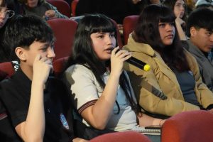 Caleta Olivia: estudiantes participaron de la Primera Jornada para la Construcción de una Convivencia Democrática