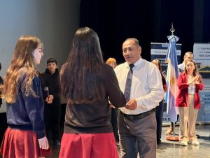 Caleta Olivia: estudiantes participaron de la Primera Jornada para la Construcción de una Convivencia Democrática
