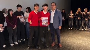 Caleta Olivia: estudiantes participaron de la Primera Jornada para la Construcción de una Convivencia Democrática