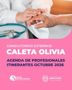 La Caja de Servicios Sociales presentó su agenda de profesionales itinerantes para octubre