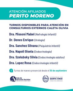 La Caja de Servicios Sociales presentó su agenda de profesionales itinerantes para octubre