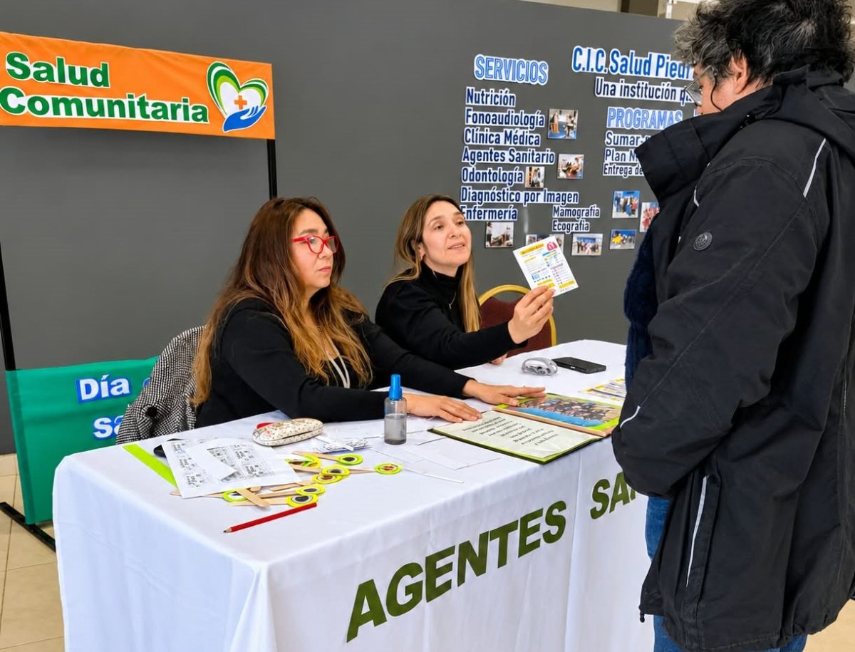 Salud salió al encuentro de la comunidad de Piedra Buena