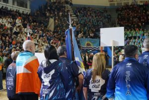 Santa Cruz dijo presente en la apertura de los Juegos Nacionales Evita Adultos Mayores 2026