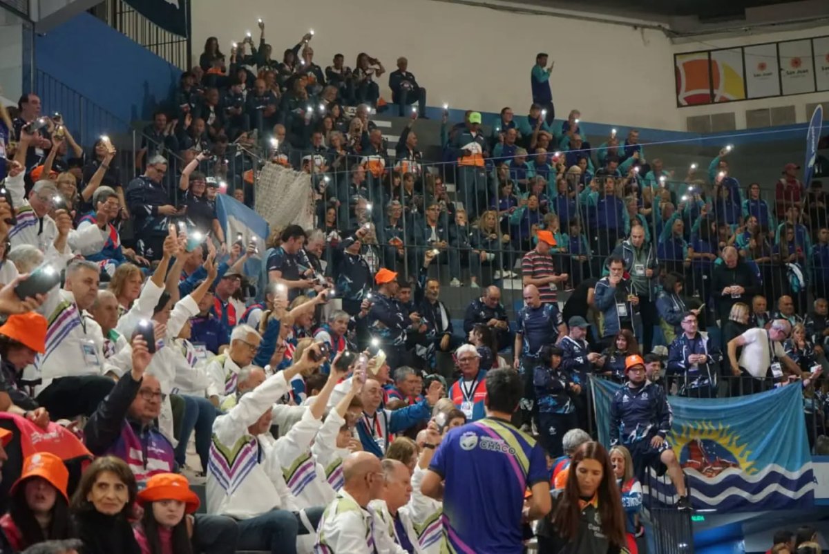Santa Cruz dijo presente en la apertura de los Juegos Nacionales Evita Adultos Mayores 2026