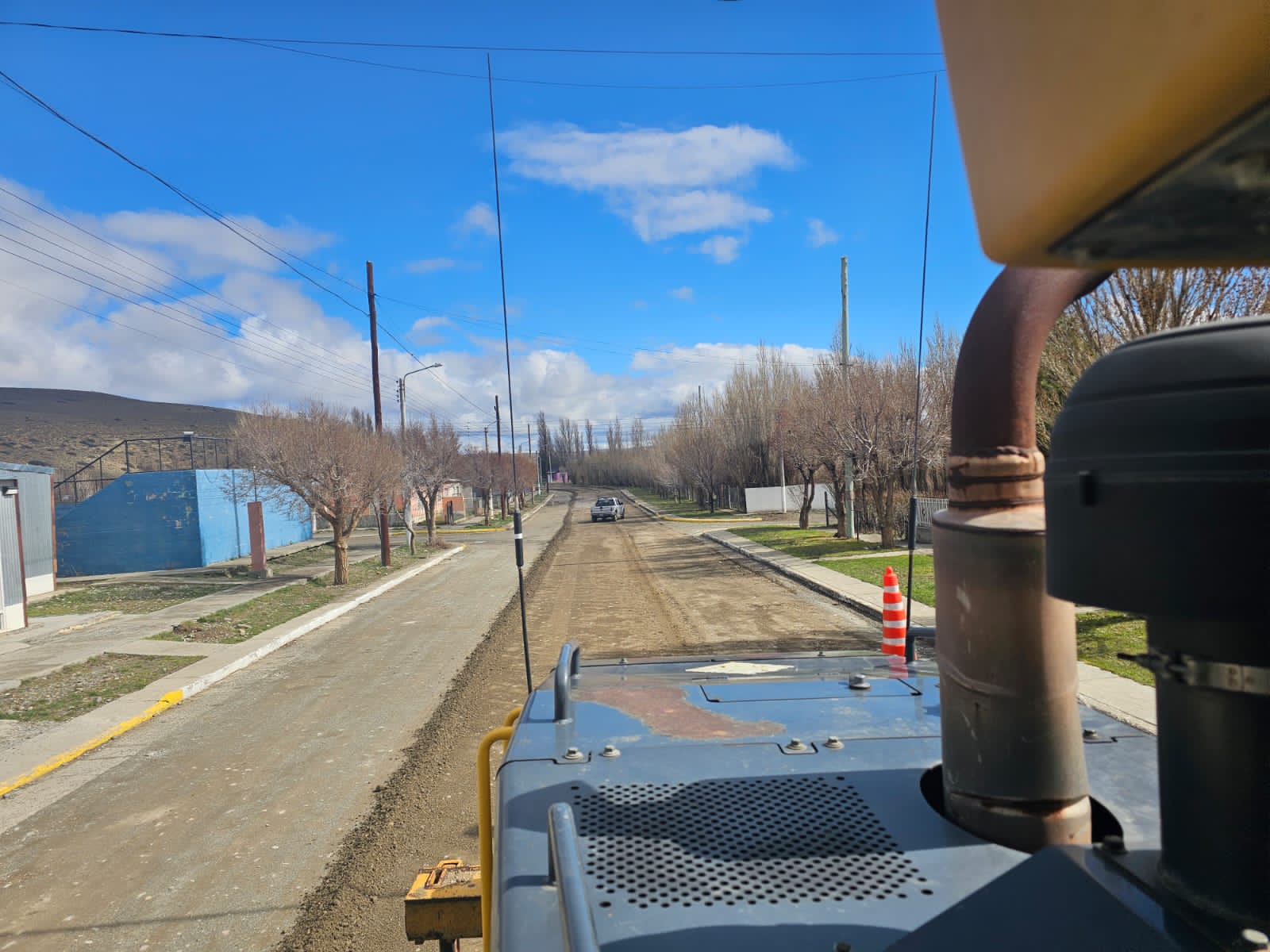 Las Delegaciones Viales de San Julián y Tres Lagos trabajan para mejorar la transitabilidad y la seguridad vial