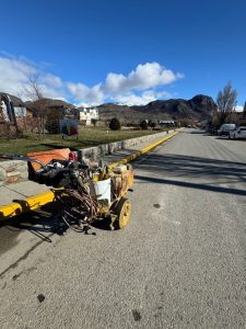 Vialidad Provincial refuerza la señalización vial en El Chaltén