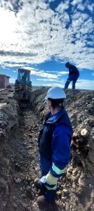 Servicios Públicos amplía la red de agua potable en Piedra Buena